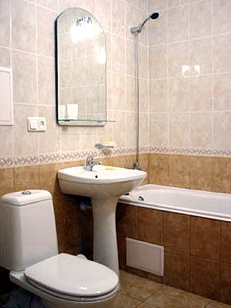 Kiev apartment, bath room 
